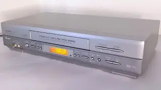 2002 Sharp VC-H730X VCR VHS Tape Rewind