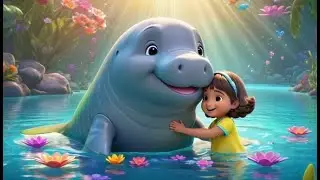 The Sleepy Manatee Missed a Hug | Nursery Rhymes for Kids & Baby Songs