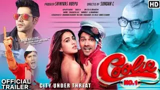 coolie number 1 movie official trailer. Varun Dhawan. Sara Ali Khan. Paresh Rawal.