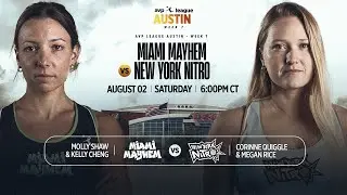 AVP LEAGUE WEEK 7 - Austin, TX | Women &ndash; Miami Mayhem v New York Nitro
