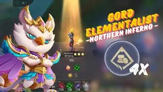 MAGIC CHESS MLBB #48 | GORD NORTHERN ADVENTURE INFERNO ELEMENTALIST | AUSTUS SKILL 2