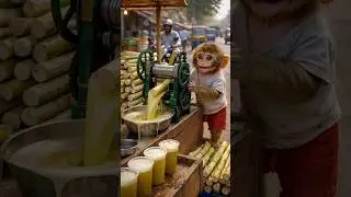 &ldquo;The Saddest Moment at a Rich Wedding, ❤️emotional baby monkey story 🐒&rdquo;#ai#babymonkey#monkey#shorts
