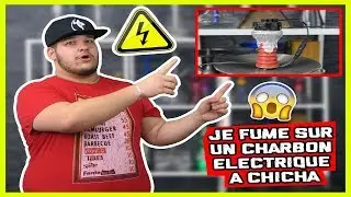 JE FUME SUR UN CHARBON ELECTRIQUE A CHICHA !