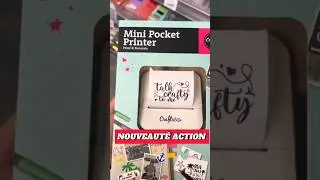 D&eacute;couvrez la mini imprimante de poche bluetooth 2000 dpi chez ACTION