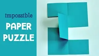 Impossible Paper Puzzle Trick