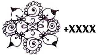 How to Draw Beautiful Drawing From XXXX Letter | Easy and Creative Trick