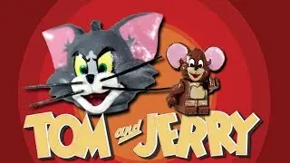Custom LEGO Tom & Jerry Minifigures (By TheMooseFigs)