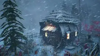 BRUTAL SUPER EXTREME COLD with UNUSUALLY EPIC BLIZZARD & RABID snowstorm sounds for sleeping #2025