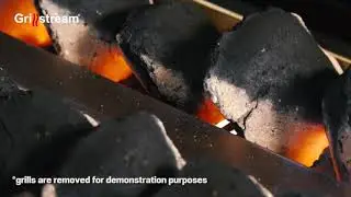 The Unique Grillstream Gas & Charcoal Hybrid Cooking Technology