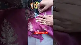 Blouse back neck design stitching ideas👌|| stitching tips #blousepattern #trendingshorts #ytshorts