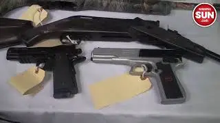 RCMP seize an arsenal of weapons