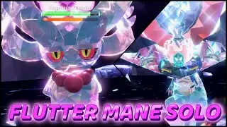 FLUTTER MANE BUILD To Solo 7 Star Dragapult Tera Raid Event