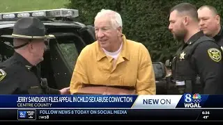 Former Penn State assistant football coach Jerry Sandusky files new appeal, citing 'new evidence'