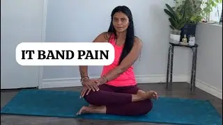 IT BAND PAIN | yoga asana to release the tightness|reduce inflammation | improve flexibility