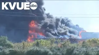Fire underway at decommissioned power plant near Houston