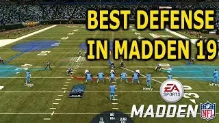 MADDEN 19 TIPS- THIS DEFENSE DOES IT ALL:: MADDEN 19 BEST DEFENSE