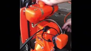 BRUSH CUTTER START TUTORIAL