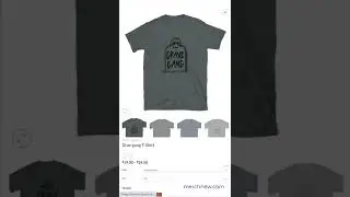 Grav gang T Shirt #gravgang #shorts