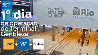 Tour pelo novo TIG - Terminal Intermodal Gentileza (&Aacute;reas p&uacute;blica e restrita)