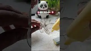 DIY Flower with Spoon ❤️ #shorts #diy #spoon #youtubeshorts