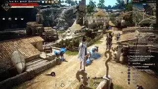 A Day in Black Desert 🌊 | Relaxing Velia Music (Valkyrie) PS5