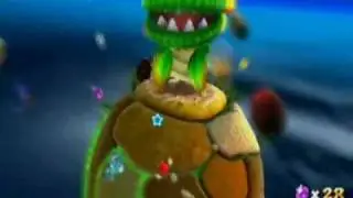 Super Mario Galaxy Walkthrough Part 4 - Terrace - Good Egg Galaxy - Dino Piranha