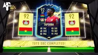TOTS Edmond Tapsoba SBC завершен &mdash; Советы и дешевый метод &mdash; Fifa 21