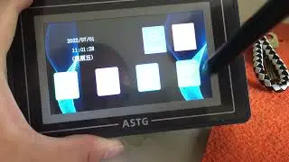 4.3-Inch HMI Touch Screen with RS232/RS485 ASTG Series Serial Display