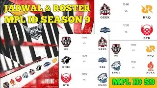 JADWAL MPL SEASON 9 & ROSTER MPL INDONESIA S9 2022