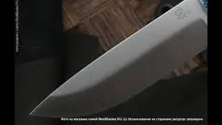 Нож Owl Knife Hoot F (N690, серо-синяя G10)