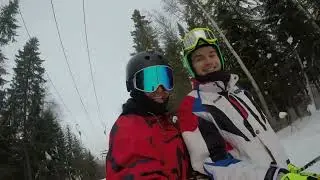 White crew / Гора Белая /2023.18.02/Катаем на Вайбе