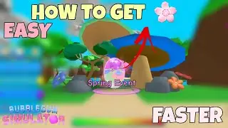 How to Get Spring Token Faster and Easily | Bubble Gum Simulator