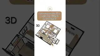 Mejora las visulizaciones de tus viviendas..#planos3d #madrid #inmobiliaria #realestate