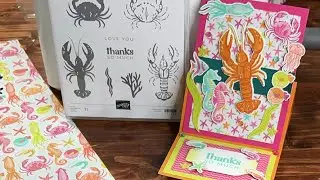 Easel Card Tutorial - Ocean Friends & Friends of the Ocean DSP by Stampin&rsquo; Up!