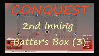 【MLB THE SHOW 19】Conquest 2ND INNING Batter's Box Completed(3) PS4 HD版 佔領模式 Diamond Dynasty