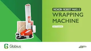 Noxon Robot MAS 2 | Zelfrijdende wikkelrobot met rekfolie voor flexibele verpakkingsoplossingen