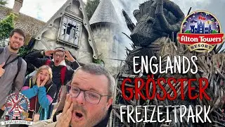 ALTON TOWERS | Wir entdecken Englands GRÖSSTEN  Freizeitpark ! 🎢