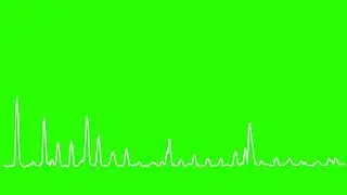 FREE HD Green Screen AUDIO WAVES - 5