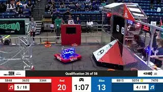 Qualification Match 26 - 2024 PCH District - Albany Event