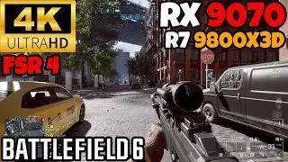 RX 9070 | Battlefield 6 | 4K | 1440P | МАКСИМАЛЬНЫЕ НАСТРОЙКИ | УЛЬТРА | Впечатляющая производите...