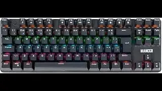 Unboxing Teclado Mec&acirc;nico Mancer Shade MK3 de R$ 81,00