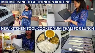 Special Indian Lunch Routine | Indian Mom's Afternoon Routine | New Kitchen Addition - Paudin Knives