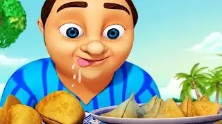Lalaji Aur Samosey | Hindi Rhymes for Children | Infobells