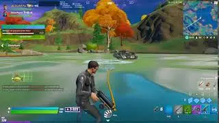 infortnity.fr : D&eacute;fi Fortnite : Attraper du poisson au Lac Coeur