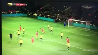 Emre Can overhead bicycle kick goal Liverpool vs Watford