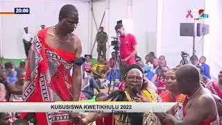 Chief Bhozongo has been presented to  HIS MAJESTY KING MSWATI III