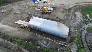 A building process of a MultiPlate structure on A4 Krak&oacute;w - Tarn&oacute;w in Poland