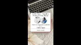 MaxUverse  Sunday Reset: Live Productivity Hour