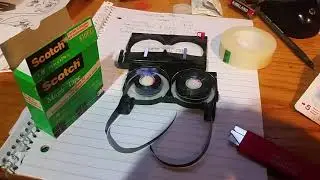 Splicing 8mm tape