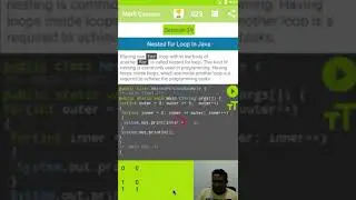 Nested For Loop Binary Triangle Pattern